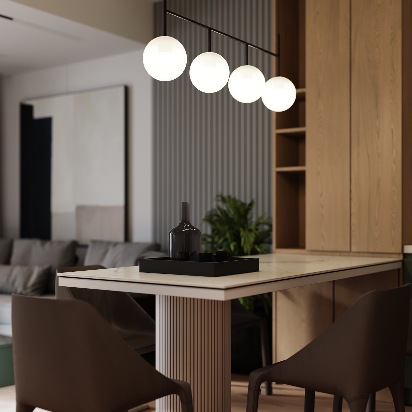 Corner Residence 3 dining detail