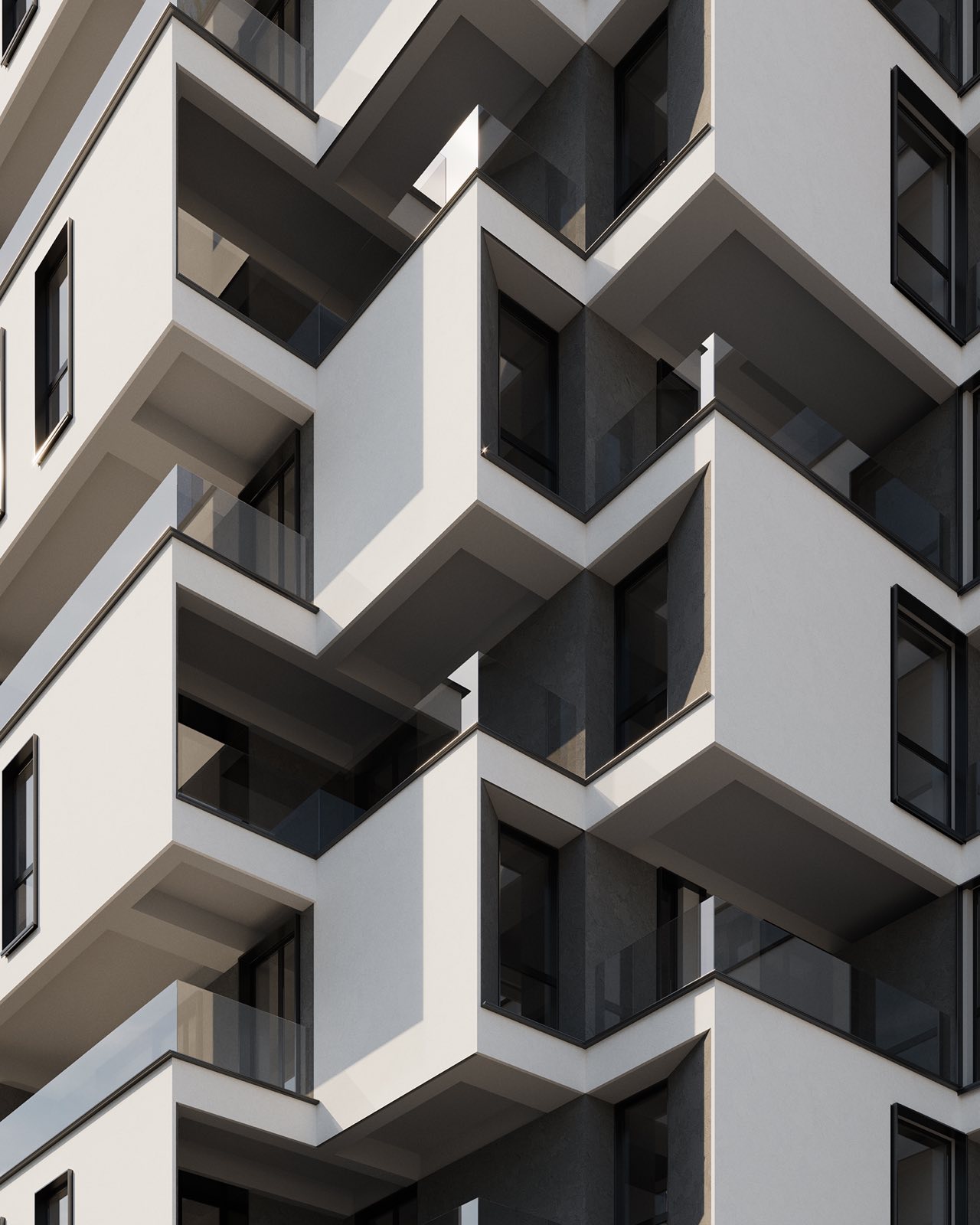 Corner Residence 3 facade detail