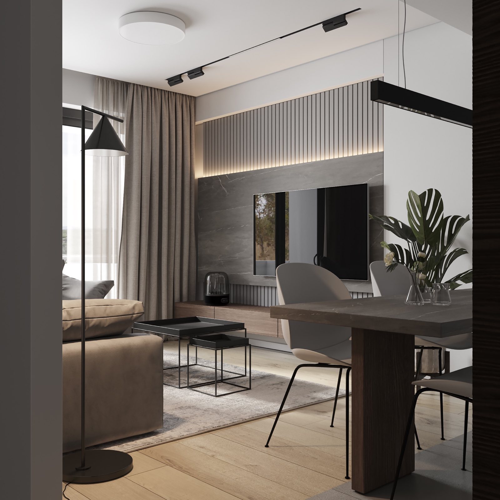 ParkLine Residences living and dining interior