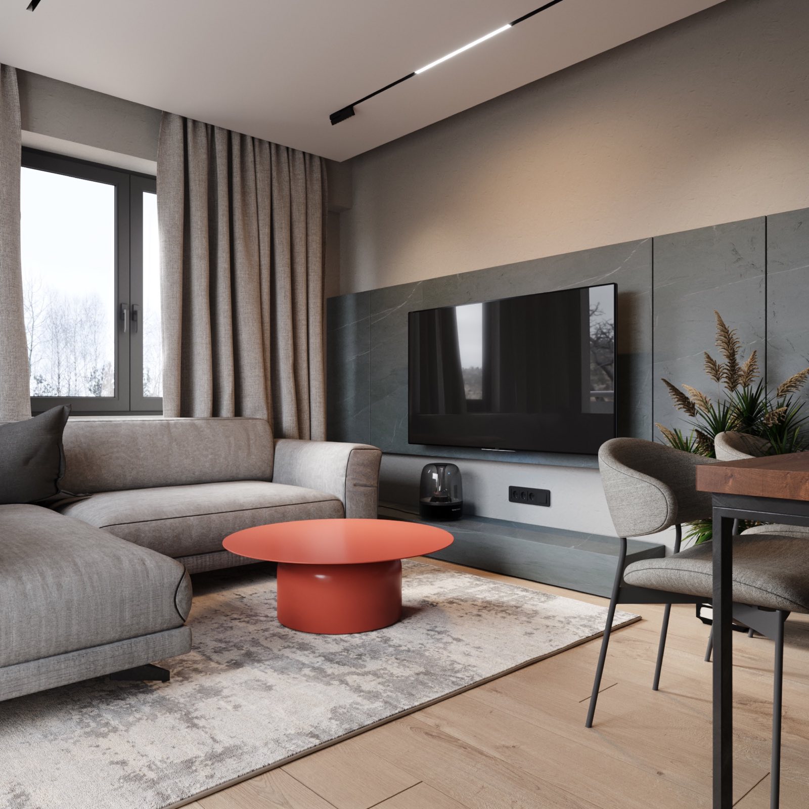 ParkLine Residences living room