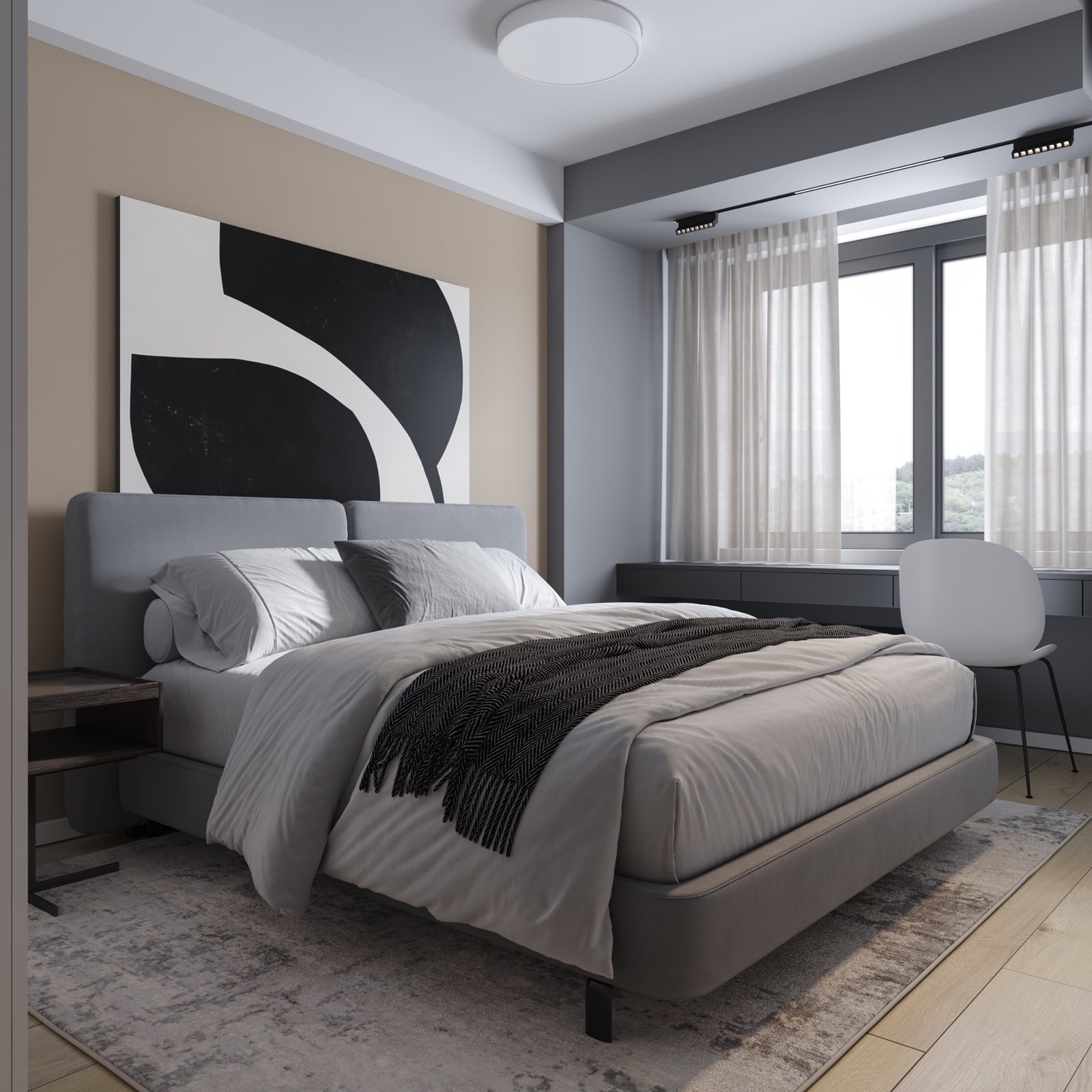 ParkLine Residences bedroom with window